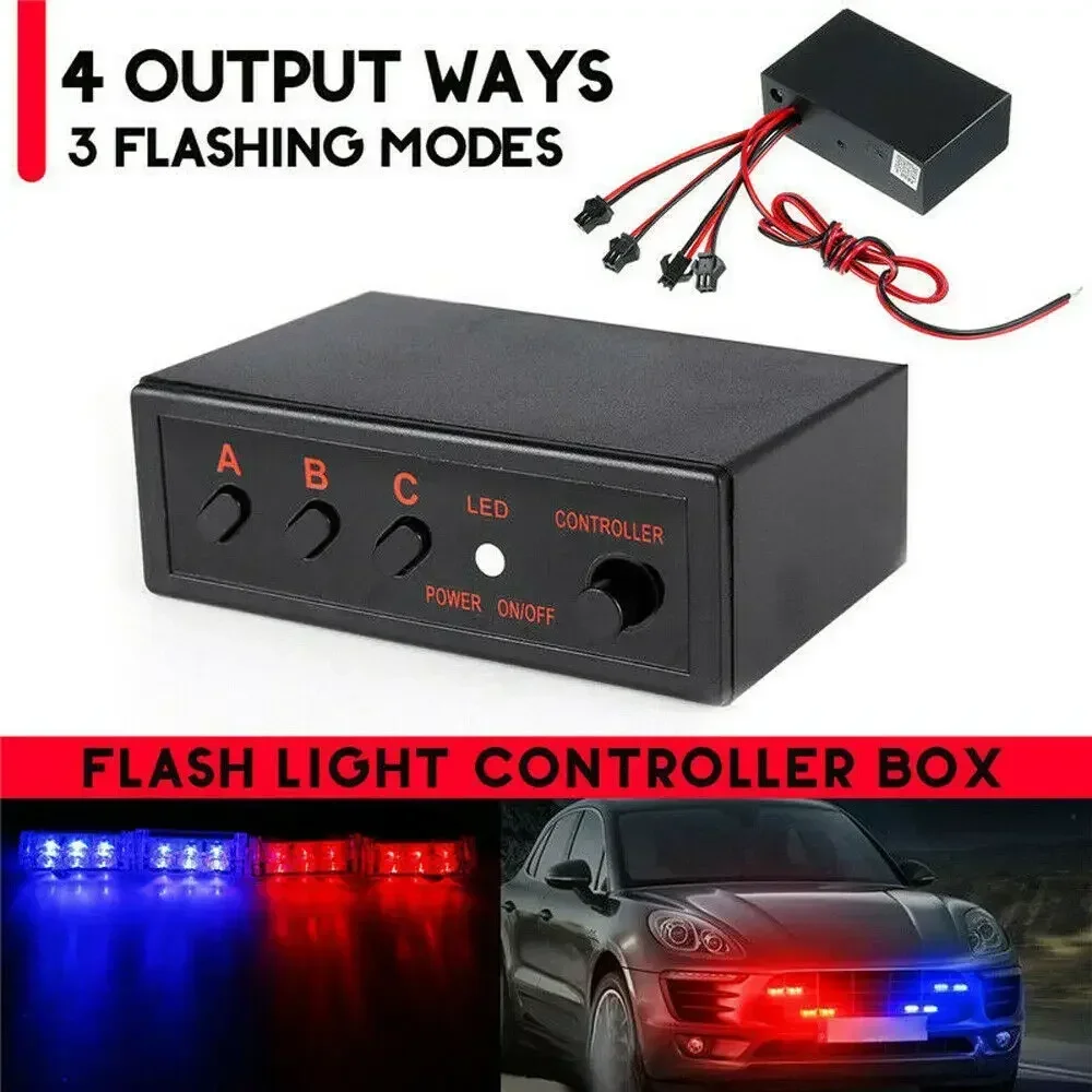 Sos Light Strobe - 4 maneiras led strobe flash luz