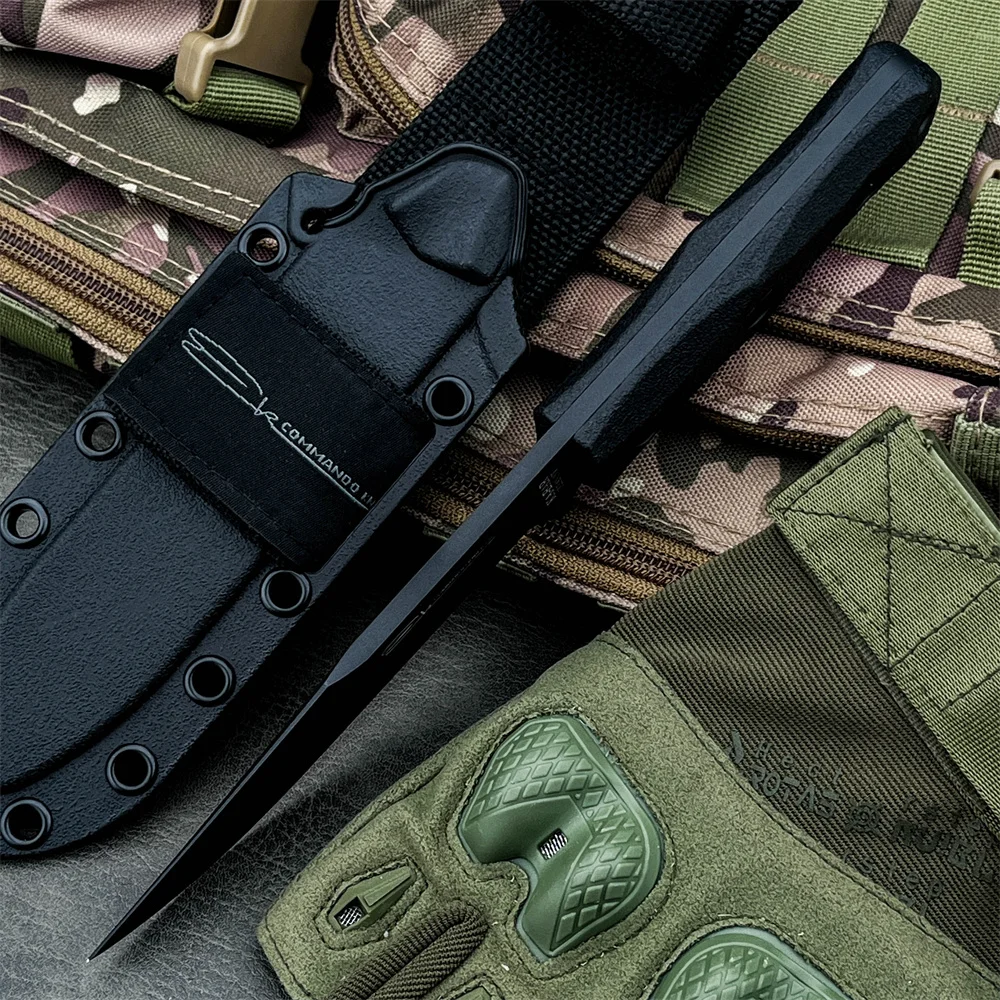 Faca de Lâmina Fixa KA‑BAR EK5 - Bushcraft Knife Fixed avaliação e preço