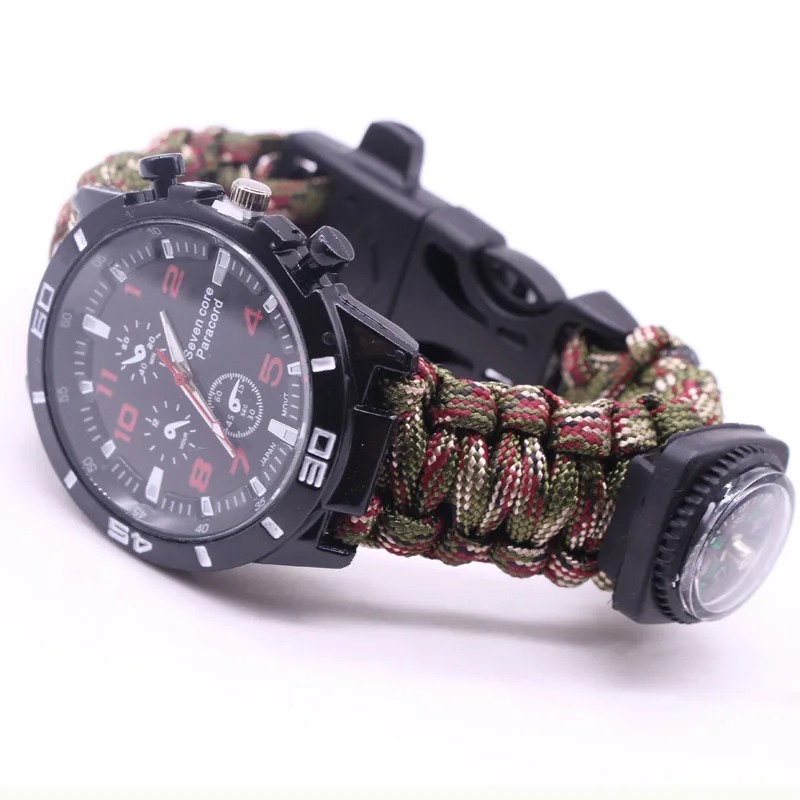 Multifuncional relógio ao ar l - Fire Starting Kit avaliação e preço