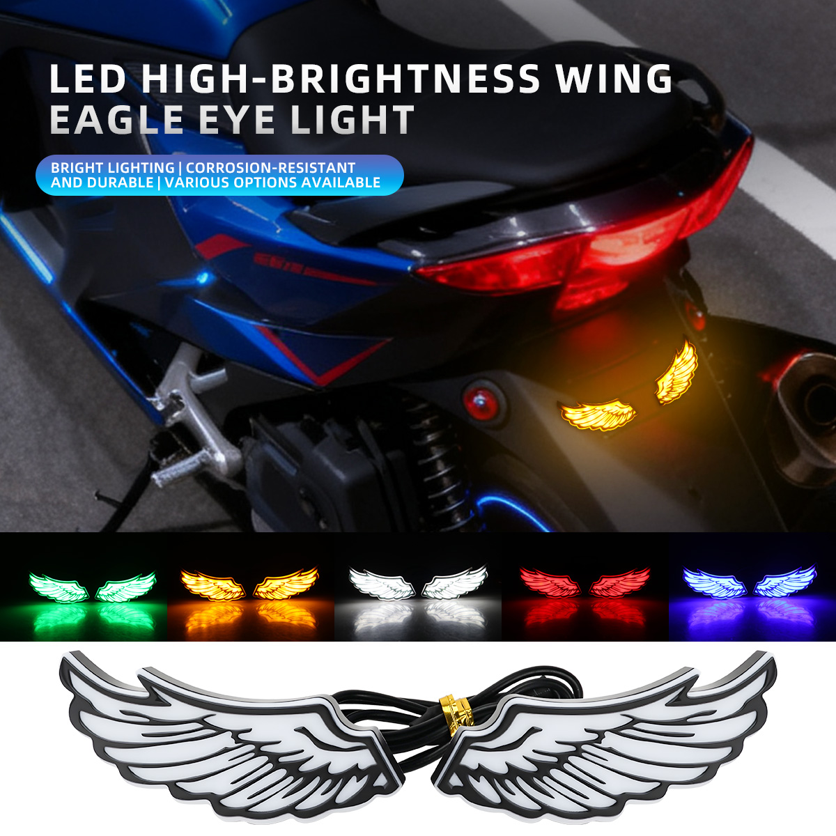 1 Par de Luzes Traseiras LED p - Sos Light Strobe avaliação e preço