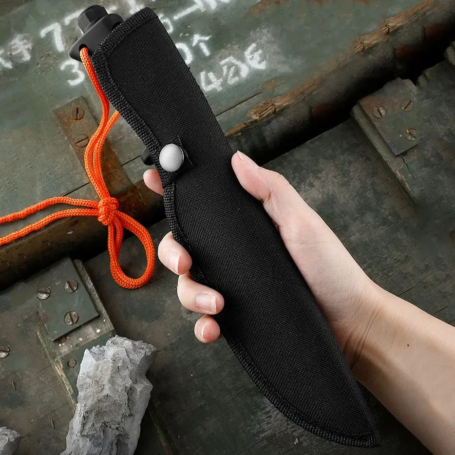 Faca Reta de Alta Dureza para  - Bushcraft Knife Fixed avaliação e preço