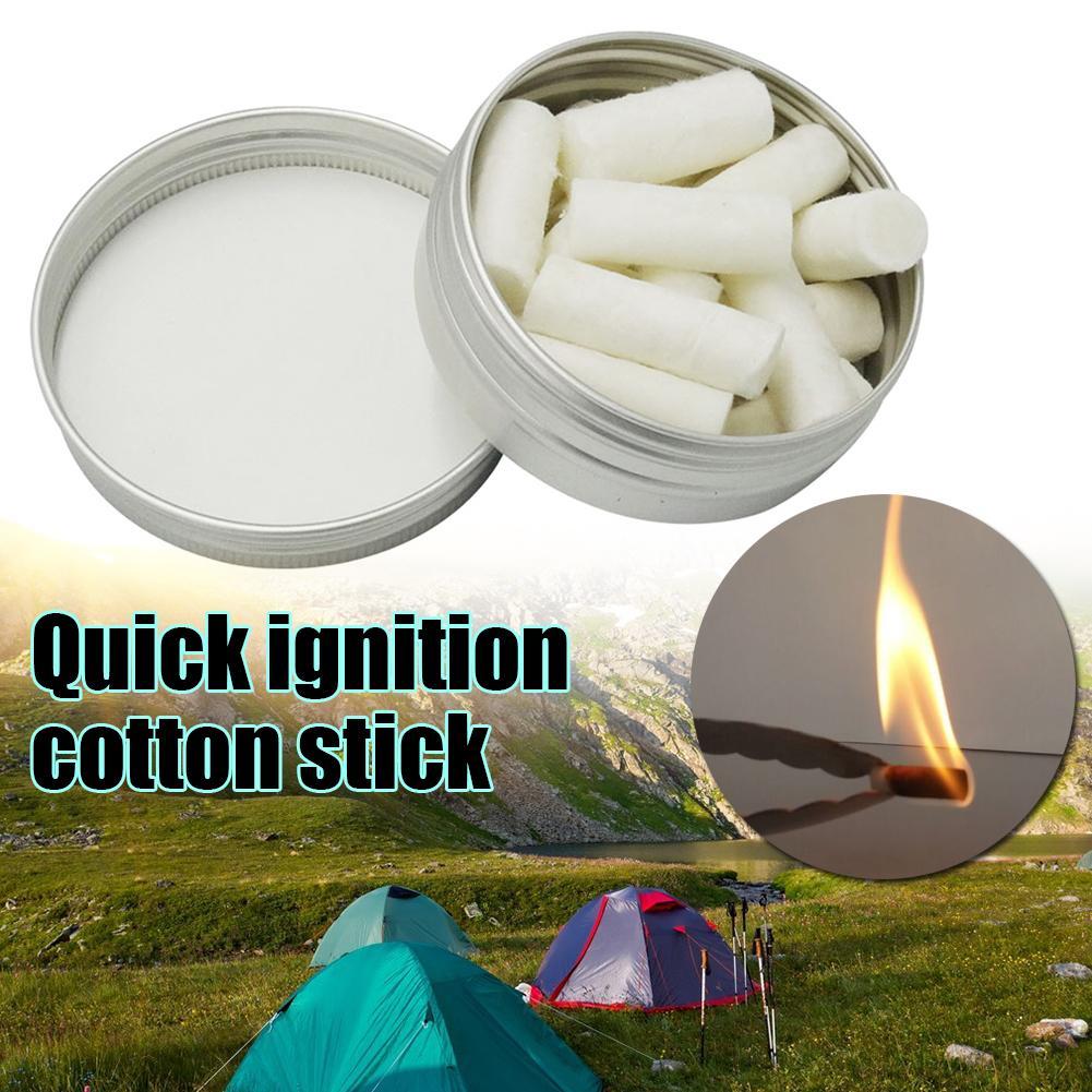 12 pçs acampamento ao ar livre - Fire Starting Kit avaliação e preço