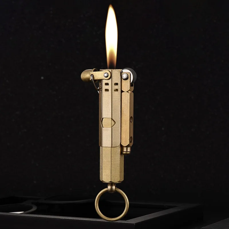 Novo Isqueiro Retrô de Cobre P - Fire Starting Kit avaliação e preço